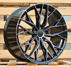 R20x9.5  5X120  ET  38  72.6  HX042  (IN0387)  Black+Tinted Face (BLTF)  For HAXER  (Z6)  (Front+Rear) (1 foto / 1)
