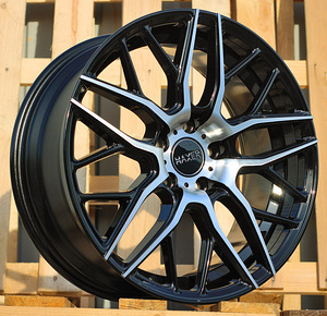 R18x8  5X112  ET  45  66.6  HX038  (B5426)  Black Polished (MB)  For HAXER  (K4) (1 foto / 1)