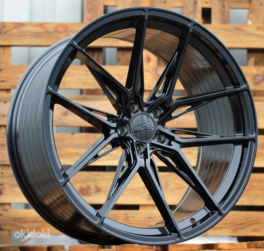 R20x9  5X112  ET  35  66.5  HX036  (B5597)  Black (BL)  For HAXER  (P)