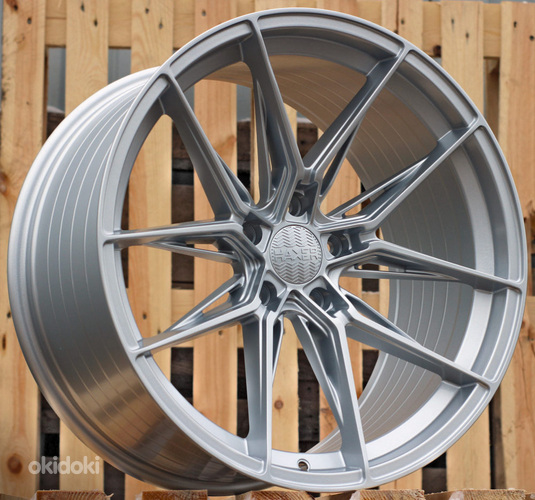 R19x8.5  5X120  ET  33  72.6  HX036  (A5581)  Silver Shining (SS)  For HAXER  (P)  (Rear+Front)