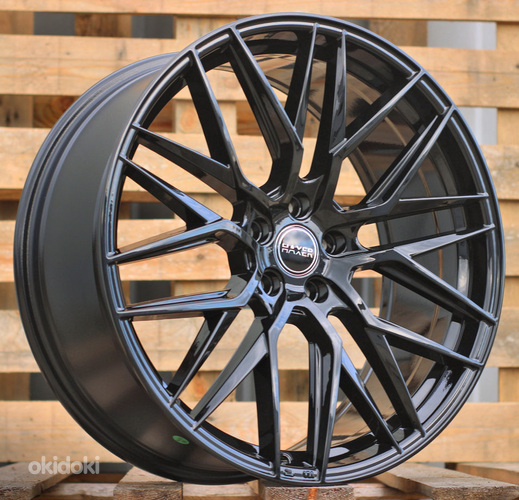 R19x8.5  5X112  ET  40  66.5  HX035  (B5902)  Black (BL)  For HAXER  (K2)