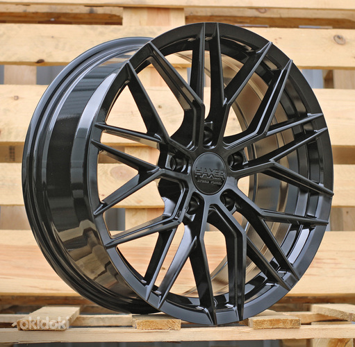 R17x7.5  5X120  ET  34  72.6  HX035  (FBX005)  Black (BL)  For HAXER  (Z3)  (HYBRID FORGED)