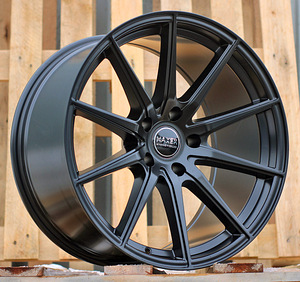 R20x9  5X120  ET  20  74.1  HX034  (B5797)  Black Half Matt (BLHM)  For HAXER  (K2)  (Rear+Front) (1 foto / 1)