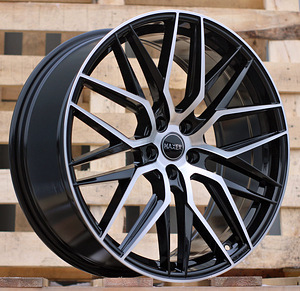 R18x8  5X108  ET  40  67.1  HX035  (B5902)  Black Polished (MB)  For HAXER  (P+K4) (1 foto / 1)