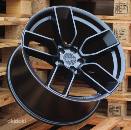 R20x9  5X115  ET  20  71.5  HX031  Black Half Matt (BLHM)  For HAXER  (P2)  (Rear+Front)