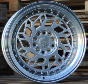 R17x8  10X112/120  ET  30  74.1  HX027  Silver+Polished Lip (SP)  For HAXER  (R) (1 foto / 1)