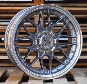 R18x9  10X120/112  ET  35  72.6  HX025  (HX025)  Graphite+Polished Lip (GRPL)  For HAXER  (Z2)  (Rear) (1 foto / 1)