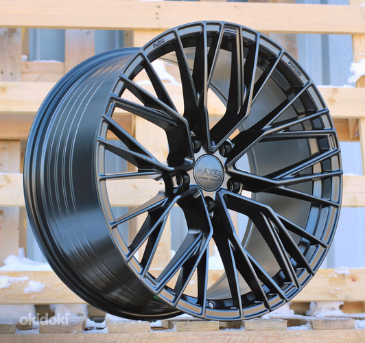 R18x8  5X108  ET  40  67.1  HX024F  (F826)  Black Half Matt (BLHM)  For HAXER