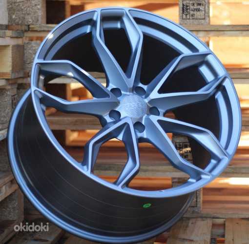 R21x10.5  5X120  ET  38  72.6  HX021  (3S104B)  Gun Metal Half Matt (GMHM)  For HAXER  (K7)  (HYBRID FORGED)