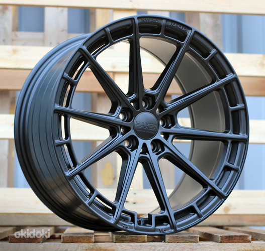 R20x10  5X112  ET  40  66.5  HX019F  (F9793)  Black Half Matt (BLHM)  For HAXER  (Z5)  (HYBRID FORGED New Design)
