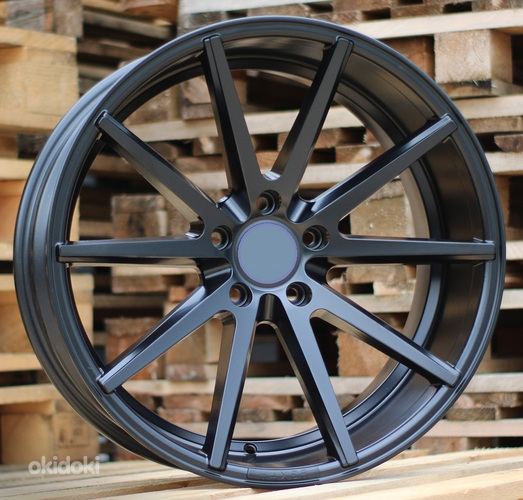 R18x8  5X112  ET  35  66.5  HX014  (QC2211)  Gun Metal Half Matt (GMHM)  For HAXER  (P)
