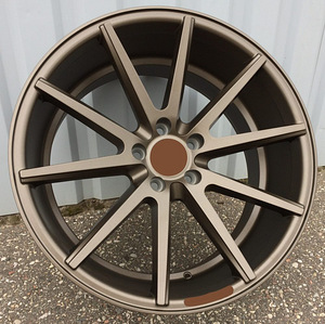 R19x8.5  5X112  ET  33  66.5  HX014  (QC2211)  Machine Bronze (YM)  For HAXER  (P)  (Rear+Front) (1 foto / 1)
