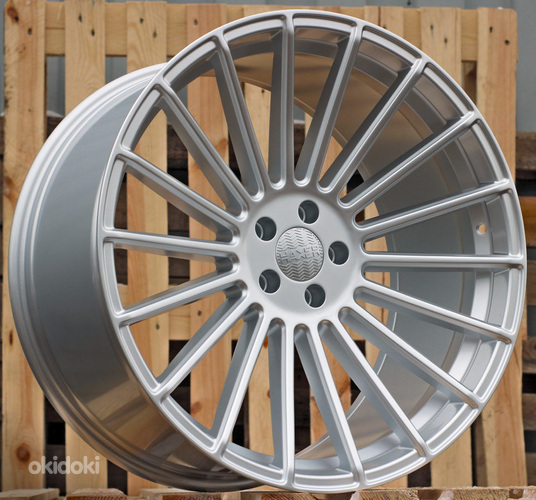 R21x10.5  5X120  ET  40  74.1  HX010  Silver Shining (SS)  For HAXER  (Z1)  (REAR+FRONT)