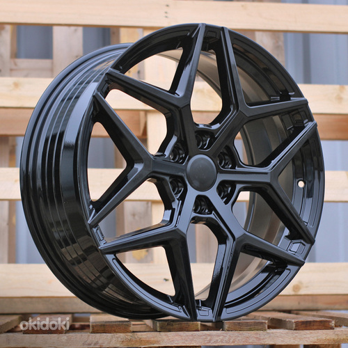 R20x8  6X120  ET  48  74.6  HF6120  Gloss Black (GB)  For FORD  (Z5)  (HYBRID FORGED 1050KG)