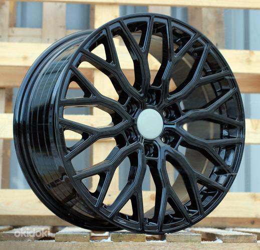 R18x8  6X120  ET  48  74.6  HF2125  Gloss Black (GB)  For FORD  (Z5)  (HYBRID FORGED (max 1050kg))