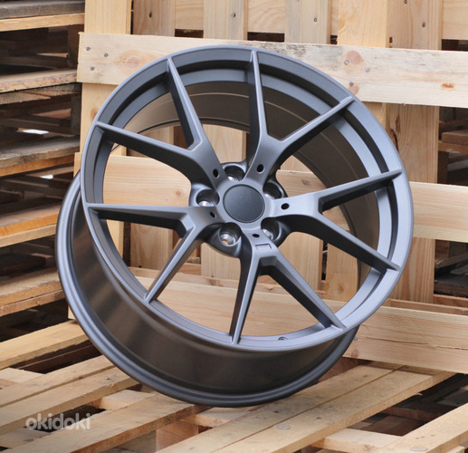 R20x10  5X112  ET  40  66.6  HE761  Gun Metal Half Matt (GMHM)  For BMW  (K7)  (Rear+Front)