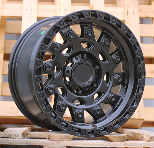R17x9  6X139.7  ET  0  110.1  H974D  Black Matt (BM)  For 4X4  (Z5)  (FUEL Style)