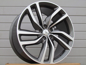 R20x9.5  5X108  ET  40  63.4  HE721  Grey Polished (MG)  For JAGUAR  (N)  (REAR+FRONT) (1 foto / 1)