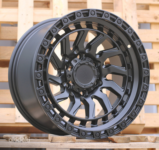 R17x9  6X139.7  ET  0  110.1  H973D  Black Matt (BM)  For 4X4  (Z5)  (FUEL Style)