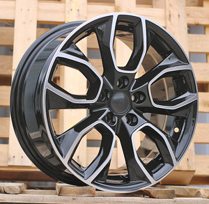 R16x7  5X100  ET  45  57.1  H593  Black Polished (MB)  For SKODA  (Z5) (1 foto / 1)