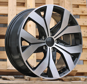 R18x8  5X112  ET  44  57.1  H617F  Black Polished (MB)  For VW  (Z6)  (HYBRID FORGED) (1 foto / 1)