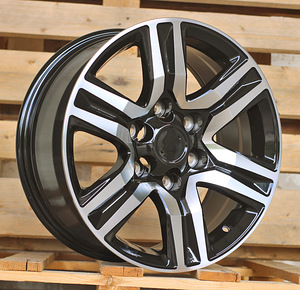 R17x7.5  6X139.7  ET  25  106.1  H718F  Black Polished (MB)  For TOYOT  (K7)  (HYBRID FORGED) (1 foto / 1)
