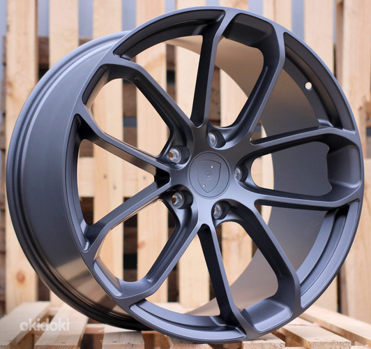 R20x11  5X130  ET  55  71.6  H5084  Gun Metal Half Matt (GMHM)  For PORCH  (P1)  ())
