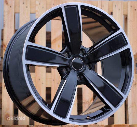 R22x11  5X130  ET  58  71.6  H5082  (ZLRGW400)  Black Polished (MB)  For PORCH  (K3)  (FORGED (Rear+Front))