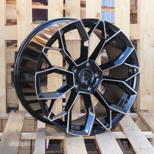 R21x10  5X130  ET  50  71.6  H5083  Black Polished (MB)  For PORCH  (P1)