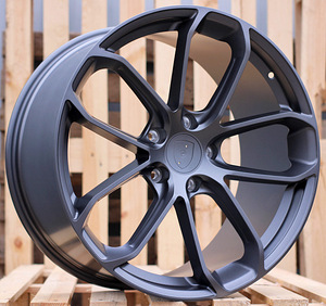 R21x9.5  5X130  ET  46  71.6  H5084  Gun Metal Half Matt (GMHM)  For PORCH  (P1)  (Rear+Front) (1 foto / 1)