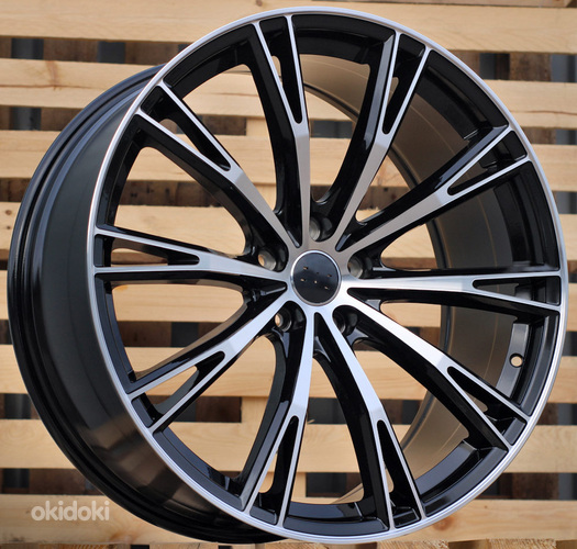 R20x9  5X112  ET  31  66.5  H5060  (INSA001)  Black Polished (MB)  For AUD  (K7+Z5)  (ABT Style)