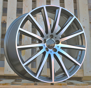 R21x11  5X112  ET  42  66.6  H3524F  Grey Polished (MG)  For MER  (Z5)  (HYBRID FORGED Rear+Front) (1 foto / 1)