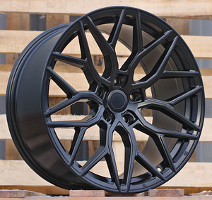 R19x9.5  5X120  ET  40  72.6  H4101  (BY1920)  Black Half Matt (BLHM)  For RACIN  (Z3)  (Vossen Style Front+Rear) (1 foto / 1)