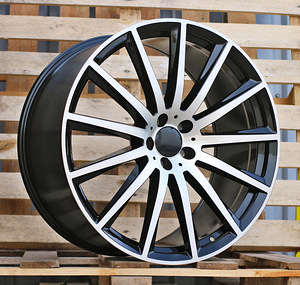 R22x11.5  5X112  ET  47  66.6  H3524F  Black Polished (MB)  For MER  (Z3)  (HYBRID FORGED Rear+Front) (1 foto / 1)