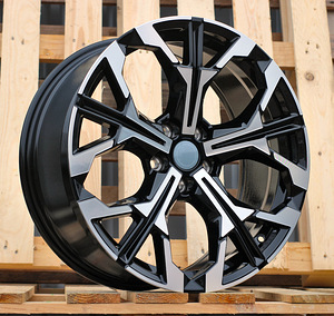 R18x8  5X112  ET  27  66.6  H3457F  (F8735)  Black Polished (MB)  For BMW  (M)  (HYBRID FORGED) (1 foto / 1)