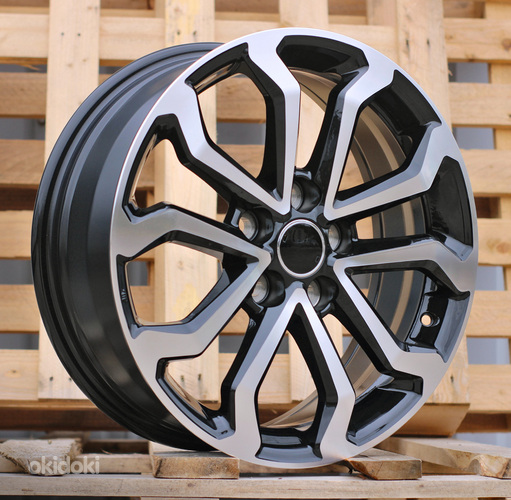R17x6.5  5X114.3  ET  35  60.1  H3349F  Black Polished (MB)  For TOYOT  (Z3+A)  (HYBRID FORGED Corolla Cross)