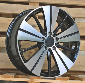 R18x7.5  5X112  ET  52  66.5  H3298F  Black Polished (MB)  For MER  (K7+Z3)  (GLA/GLB/EQA/EQB/CLA HYBRID FORGED) (1 foto / 1)
