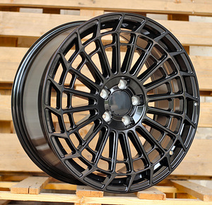 R20x8.5  5X112  ET  36  66.6  H3140F  Black (BL)  For MER  (K7)  (HYBRID FORGED Rear+Front) (1 foto / 1)