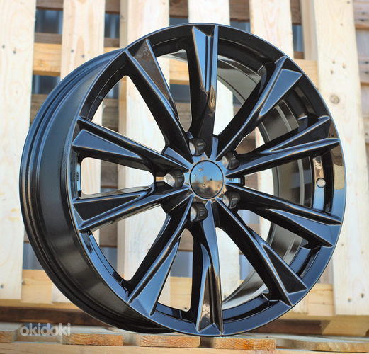 R18x8  5X114.3  ET  35  60.1  H3202F  Black (BL)  For LEX  (K3)  (HYBRID FORGED)