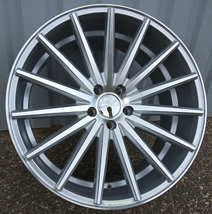 R20x9.5  5X112  ET  40  66.5  FR999  (LU560)  Machined Silver (MS)  For RACIN  ((AKC 90 Eur)) (1 foto / 1)