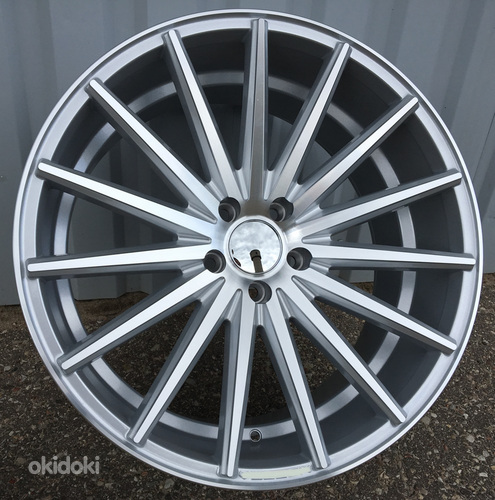 R20x9.5  5X112  ET  40  66.5  FR999  (LU560)  Machined Silver (MS)  For RACIN  ((AKC 90 Eur))