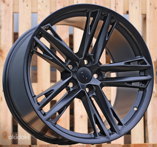 R20x11  5X120  ET  43  66.9  FR037  Black Half Matt (BLHM)  For CHEVR  (K7)  (REAR+FRONT CAMARO)
