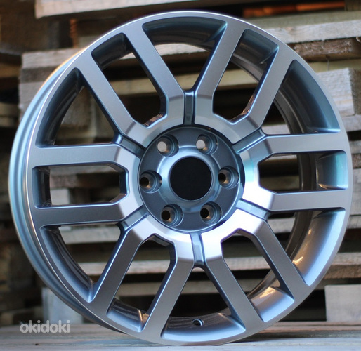 R17x7  6X114.3  ET  30  66.1  FR222  Grey Polished (MG)  For NISS  (P)  (4x4)