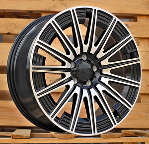 R18x8  5X112  ET  43  66.6  FLB005  (H3176F)  Black Polished (MB)  For MER  (K7)  (HYBRID FORGED) (1 foto / 1)