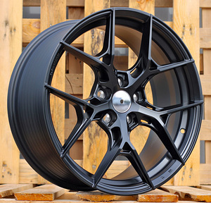 R18x8  5X112  ET  38  66.5  FF132  Black Matt (BM)  For RACIN  (P1)  (HYBRID FORGED) (1 foto / 1)