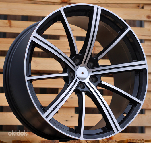 R21x10  5X112  ET  20  66.5  FE238  Black Polished (MB)  For AUD  (P2)  (Q7/Q8 (AKC 140 Eur))