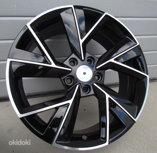 R18x7  5X112  ET  43  57.1  FE211  Black Polished (MB)  For SKODA  (P2)