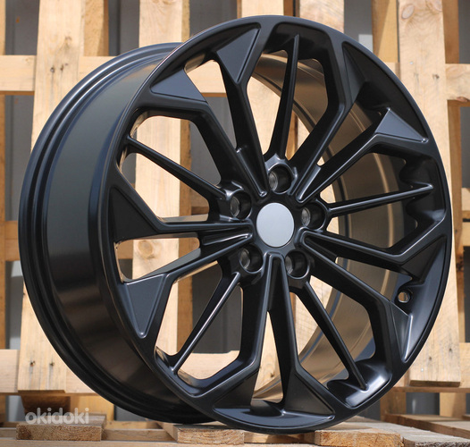 R18x8  5X108  ET  55  63.3  FE187  (IN5608)  Black Half Matt (BLHM)  For FORD  (P2)