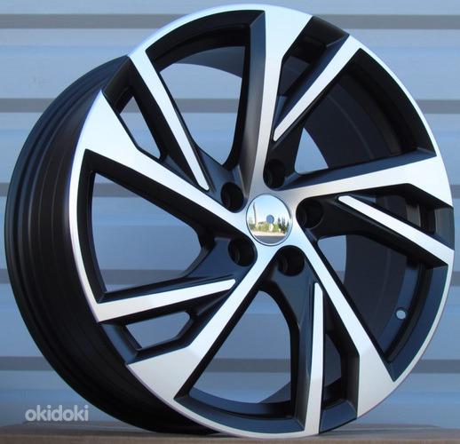 R18x8  5X108  ET  45  63.3  FE183  Black Polished (MB)  For VOLVO  (Z5)