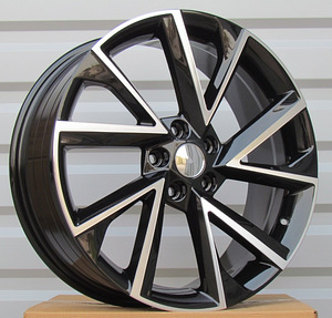 R18x7  5X100  ET  39  57.1  FE181  Black Polished (MB)  For SKODA  (P) (1 foto / 1)